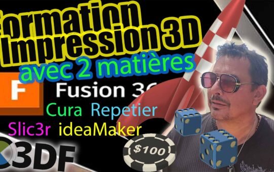 formation C3DF impression 3D dual print