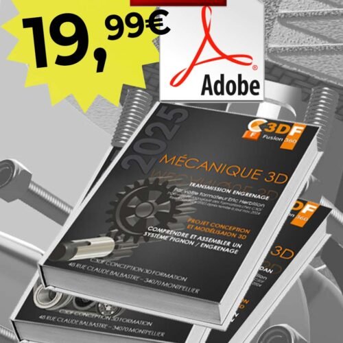 exercice fusion 360 pdf - pack 3 pdf mecanique cardan engrenage pignon poulie courroie