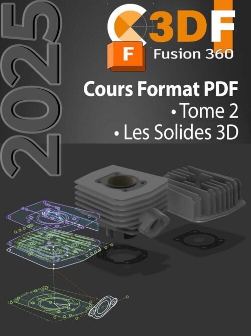 Fusion 360 - Solide 3D Moteur 2T (partie 2) Cours PDF à Télécharger – Image 3