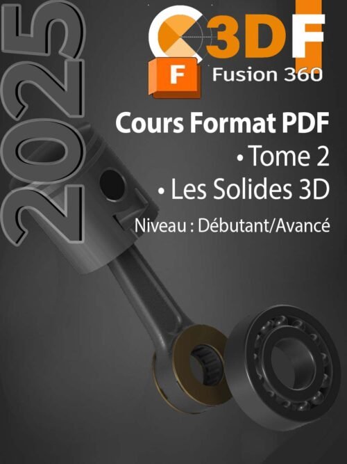 Fusion 360 - Solide 3D Moteur 2T (partie 2) Cours PDF à Télécharger – Image 4