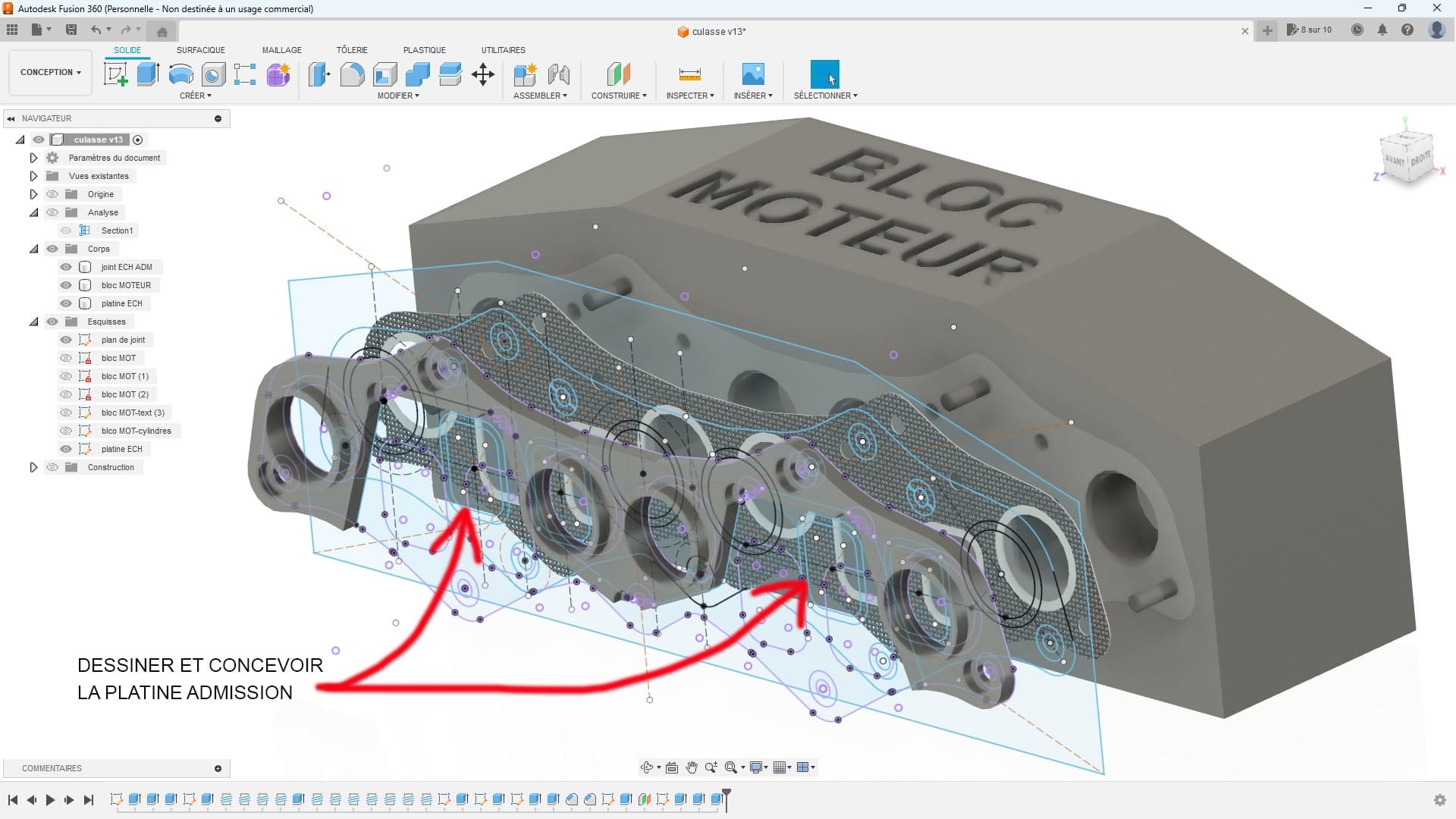 exercice fusion 360 pdf par C3DF
