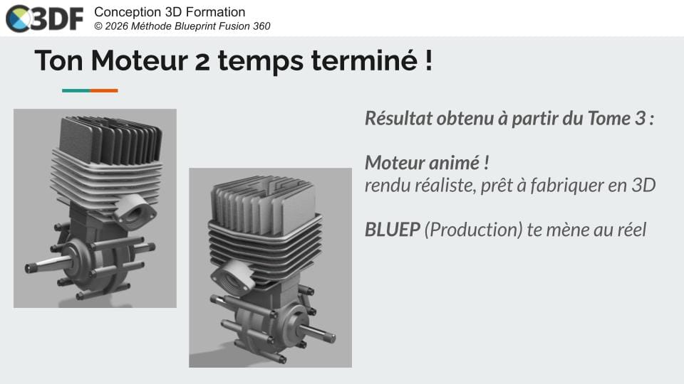 Moteur animé rendu Fusion 360 tutoriel français chef-d'œuvre PDFMoteur animé rendu Fusion 360 tutoriel français chef-d'œuvre PDF
