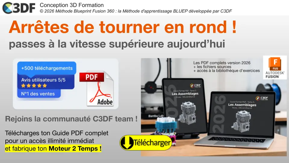 C3DF Une mise en situation (Mockup) du PDF sur une tablette et un ordinateur portable dans un atelier de maker propre et inspirant