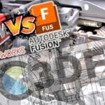Autodesk Fusion vs SolidWorks-le match-2026