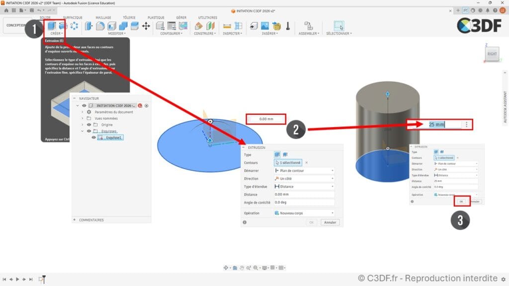 c3df-initiation-fusion-360-extrusion-cylindre