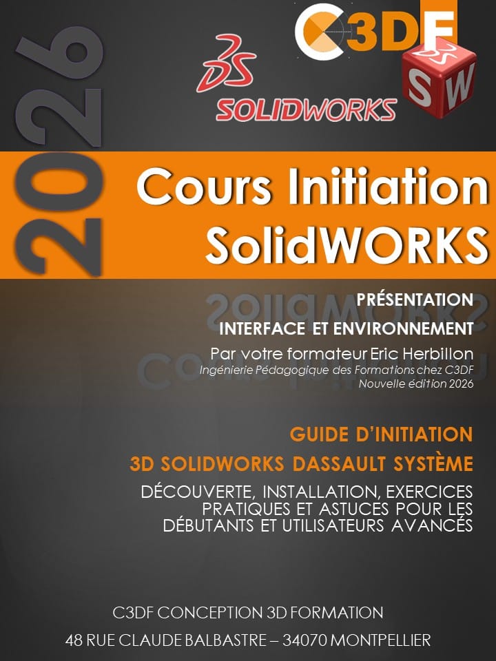 accès aux didacticiels intégrés et gratuits de... 2026 Exercice SolidWorks PDF Gratuit (Débutant à Avancé)