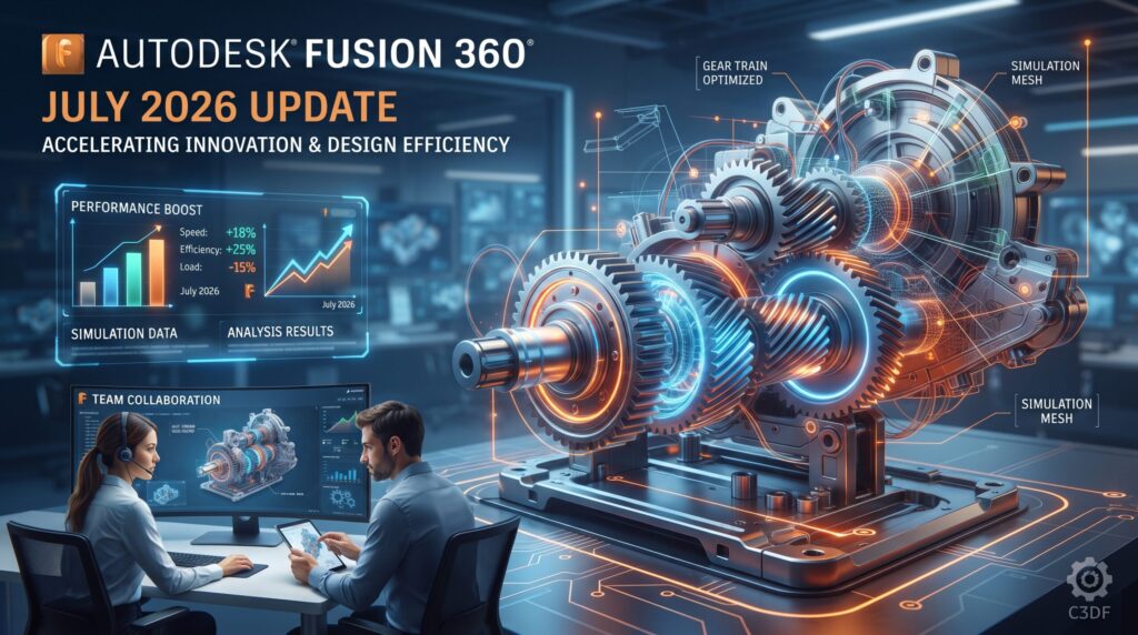 Fusion 360 : les nouveautés de la mise à jour de juillet 202