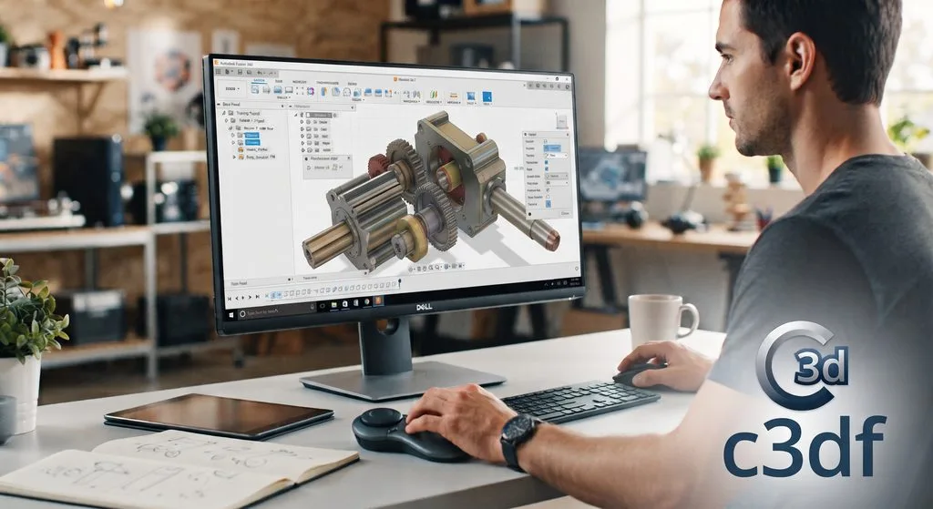 programme de formation fusion 360 par C3DF